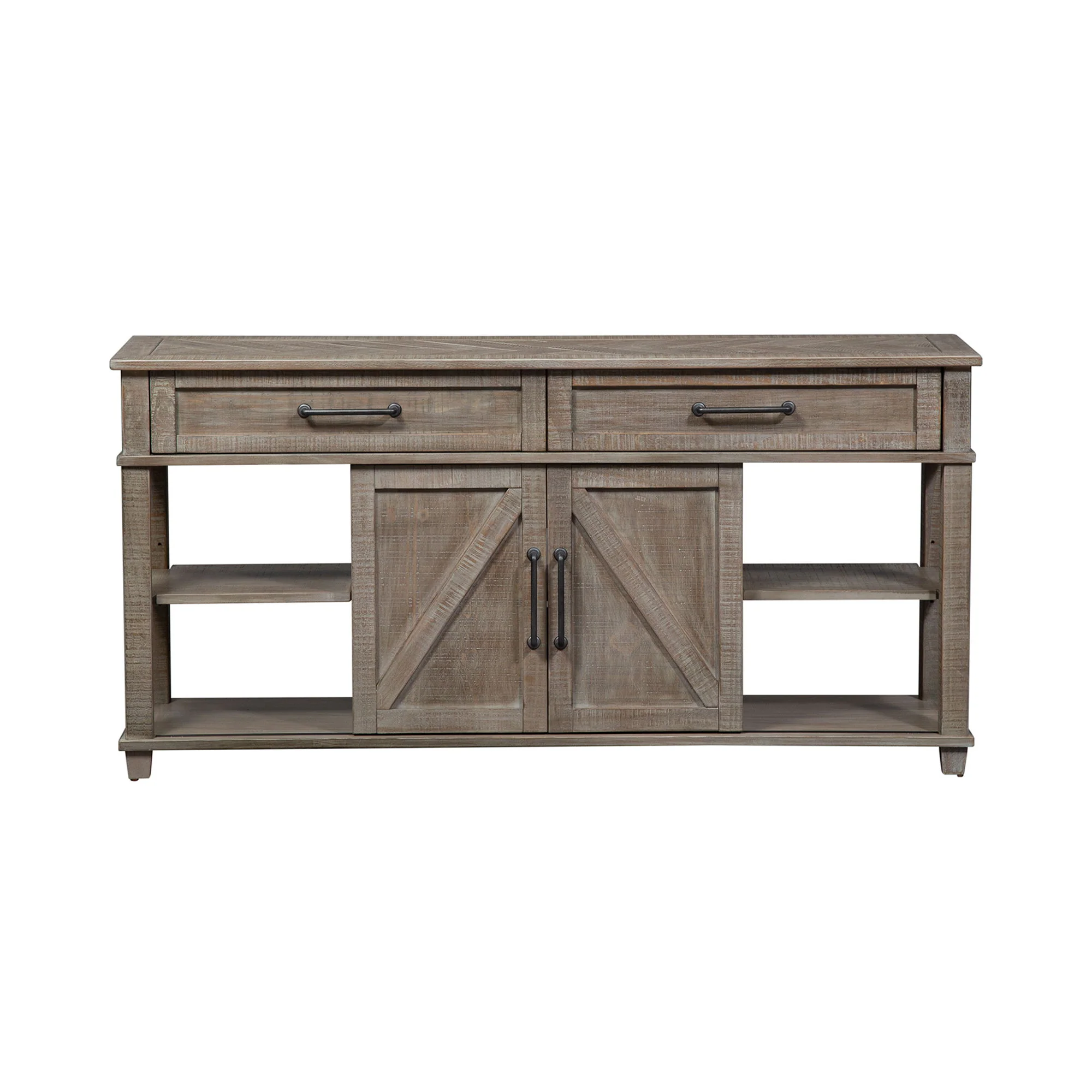 Parkland Falls - Sofa Table - Weathered Taupe - Image 3