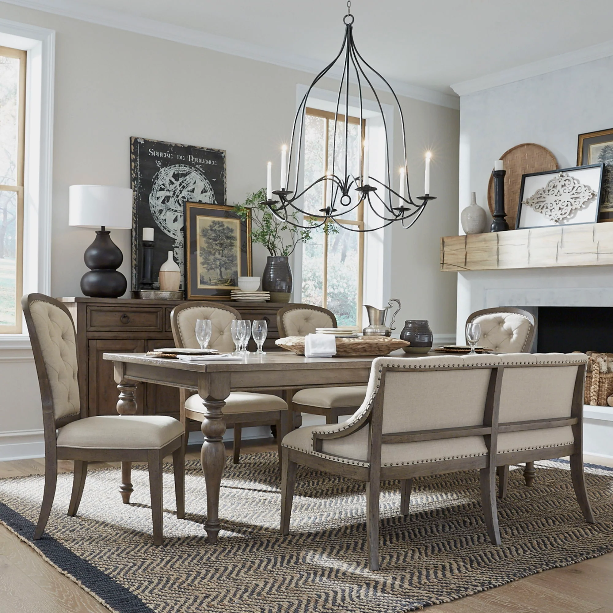 Americana Farmhouse - Optional Leg Table Set - Image 2