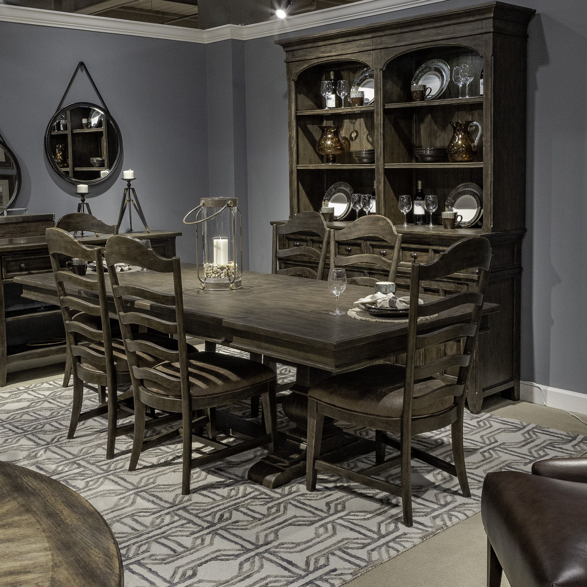 Paradise Valley - Trestle Table Set - Image 2