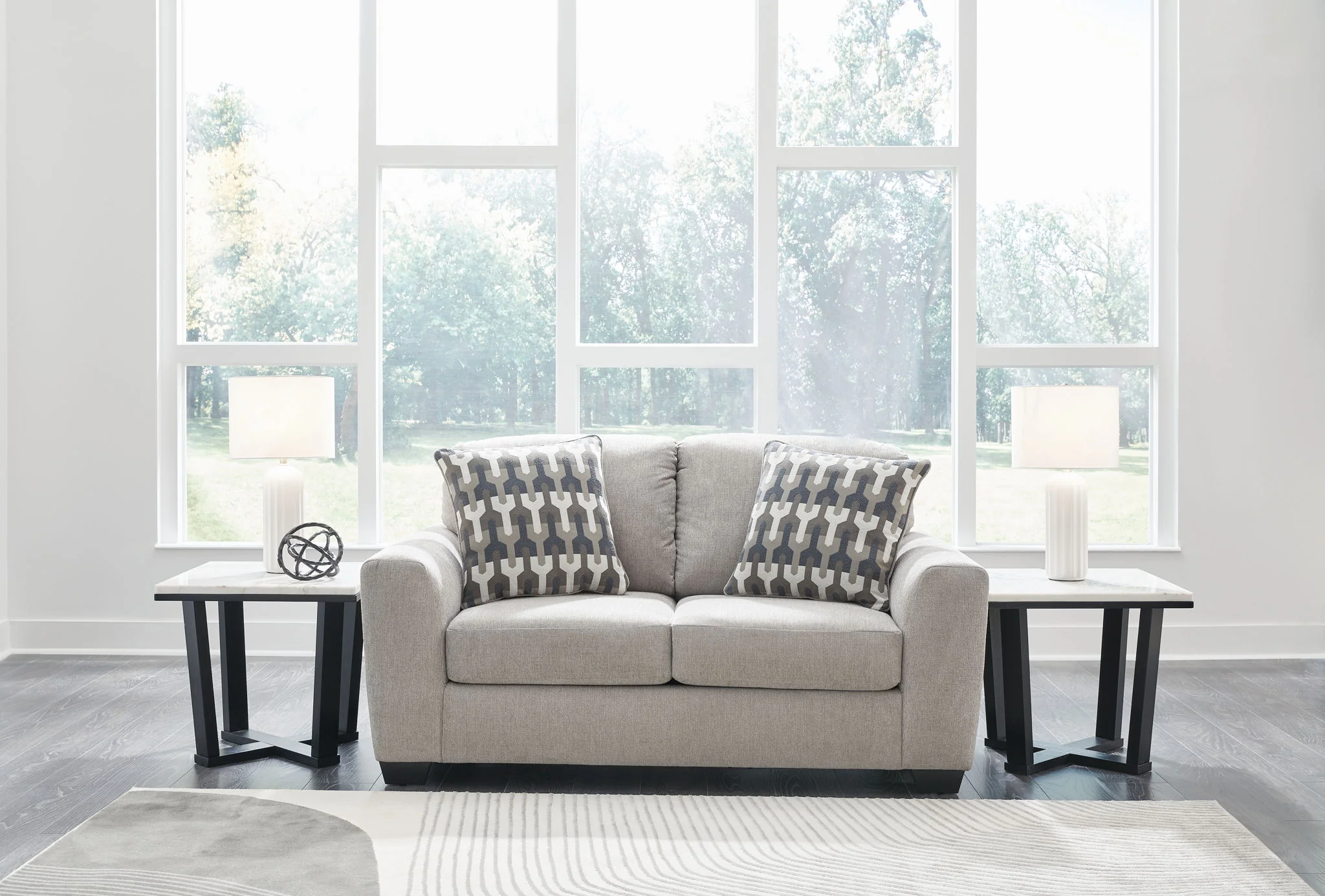 Avenal Park - Loveseat - Flannel - Image 3