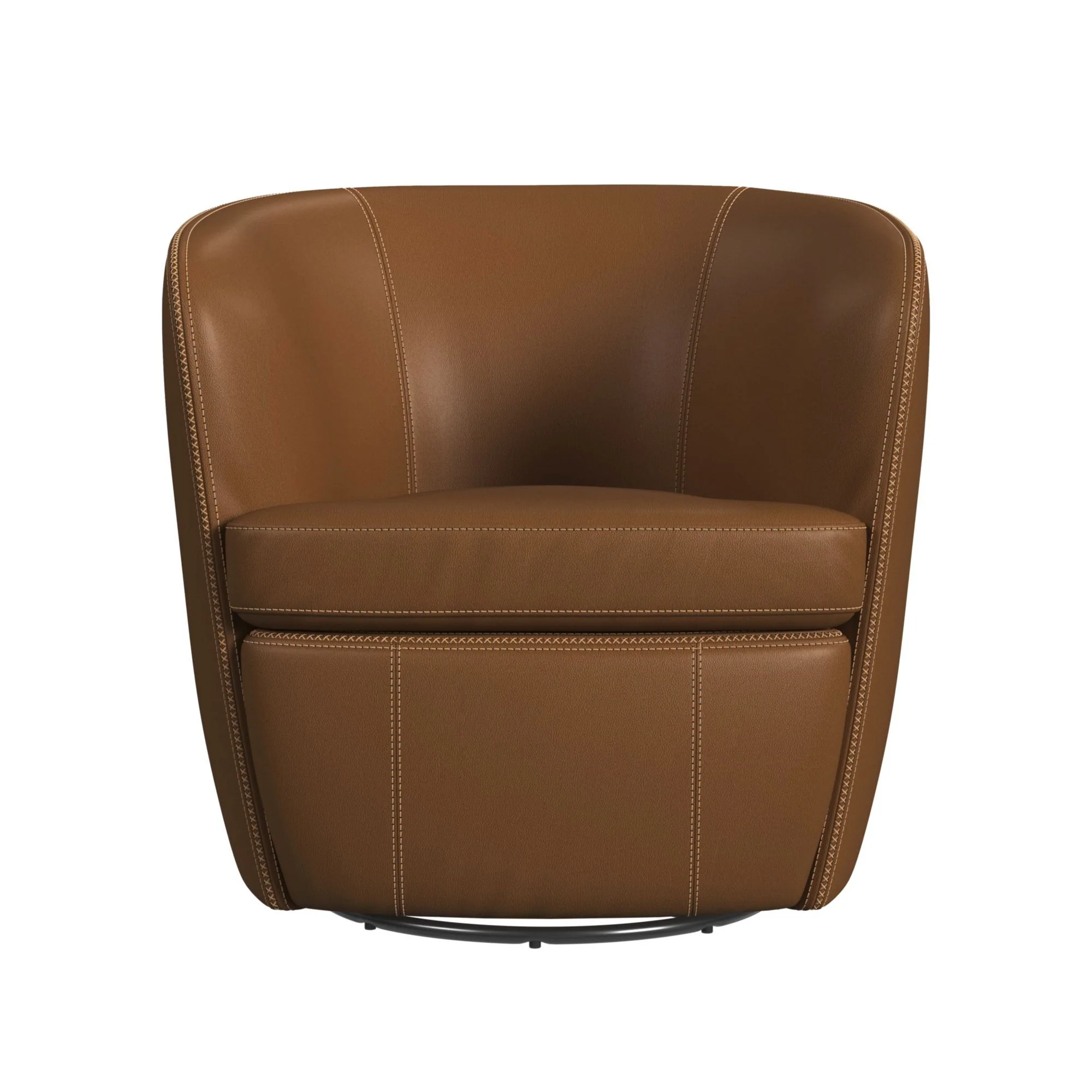 Vito - Swivel Chair - Pebble Tan - Image 2