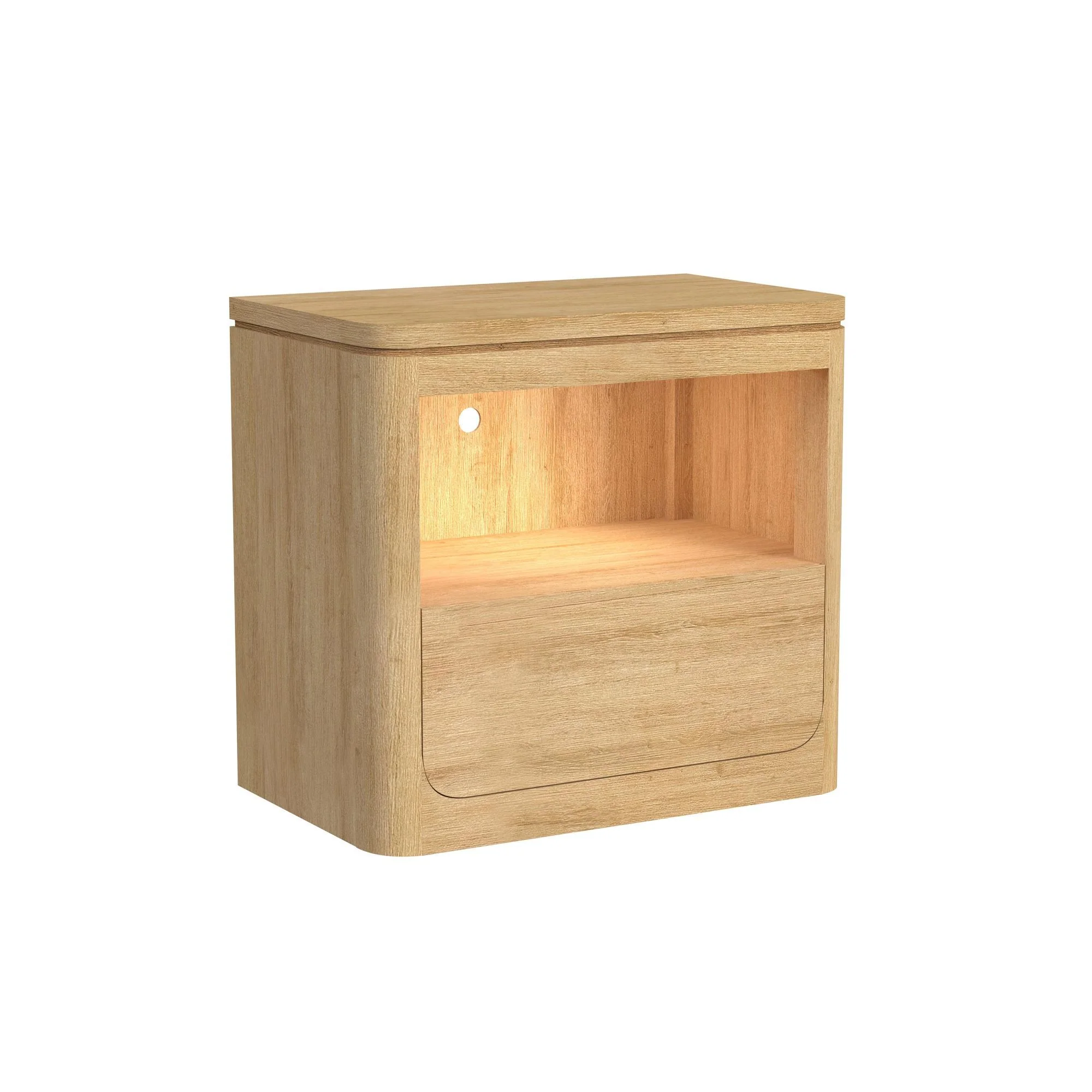 Rosalie – Nightstand With USB And LED