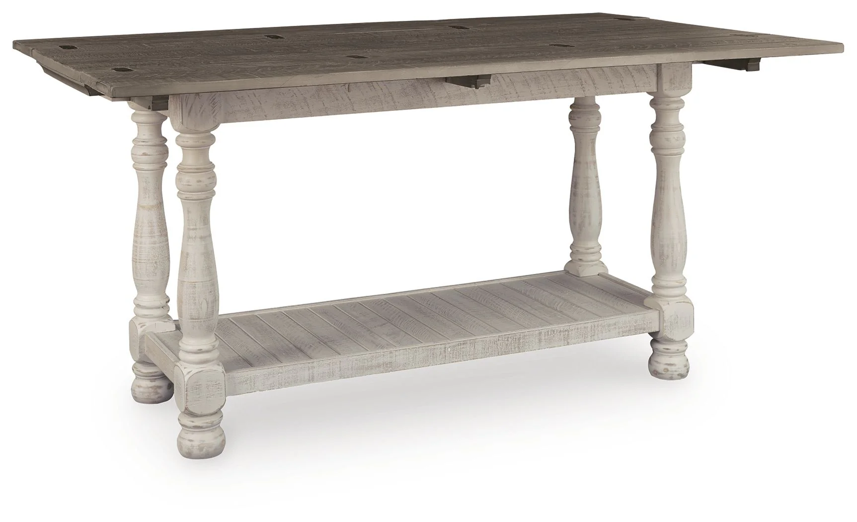 Havalance – Flip Top Sofa Table – Gray / White