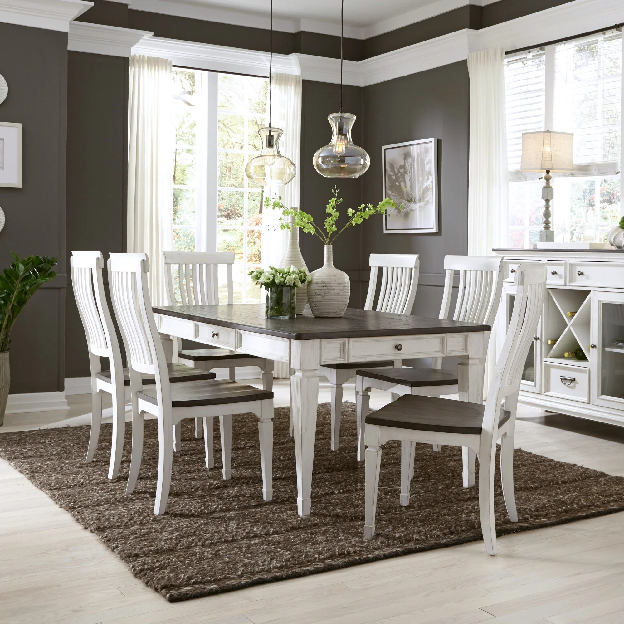 Allyson Park - Rectangular Table Set - Image 2