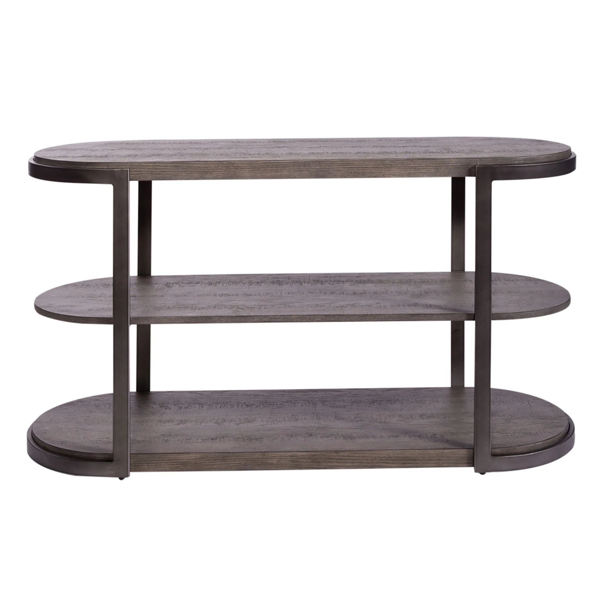 Modern View - Sofa Table - Gauntlet Gray - Image 3