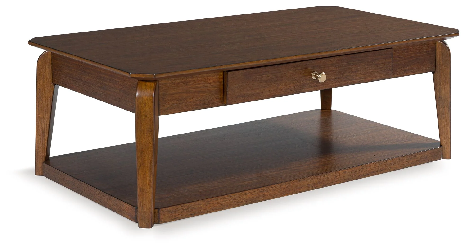 Trenmour - Rectangular Cocktail Table - Medium Brown - Image 1