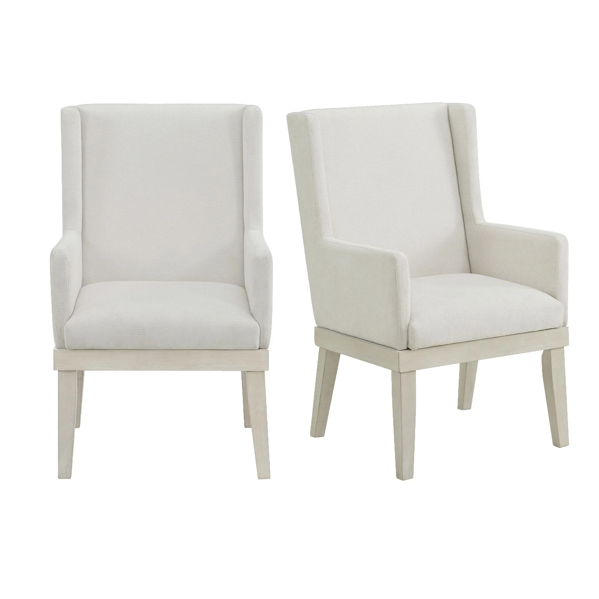 Avalanche – Dining Arm Chair (Set of 2) – Antique White