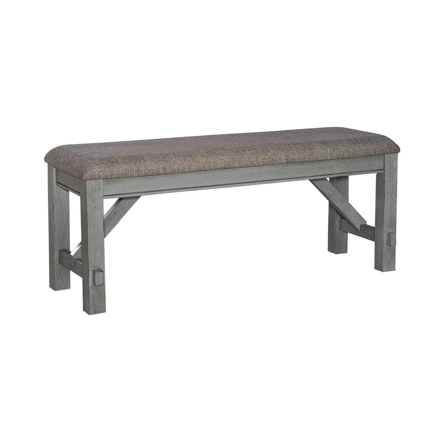 Newport - Dining Bench - Smokey Gray / Carbon Gray - Image 3