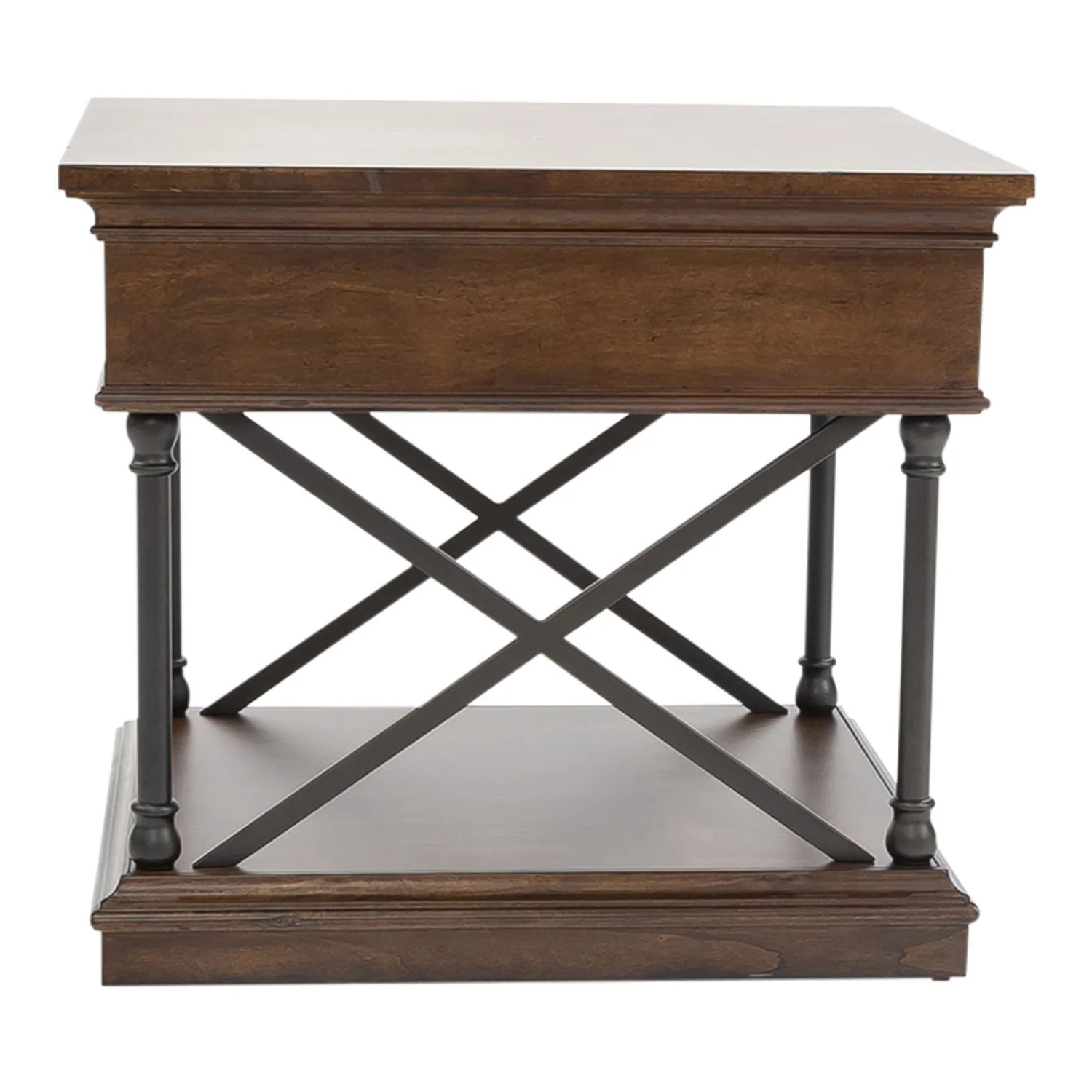 Tribeca - Drawer End Table - Cordovian Brown - Image 3
