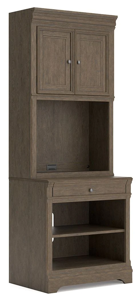 Janismore – Bookcase – Weathered Gray