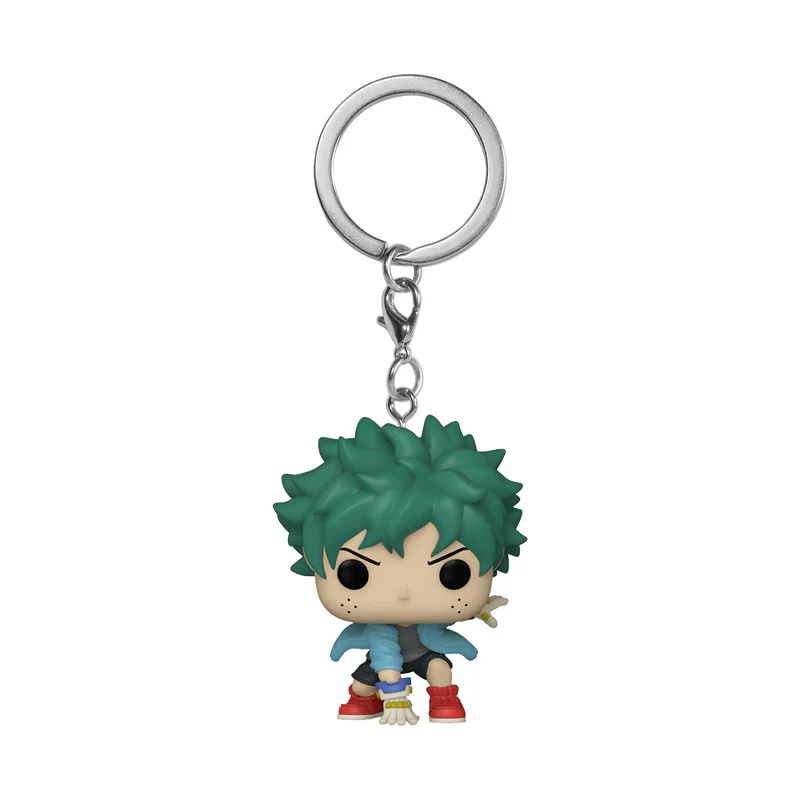 Funko Pop! Keychain Animation: My Hero Academia - Izuku Midoriya Deku with Gloves - Image 1