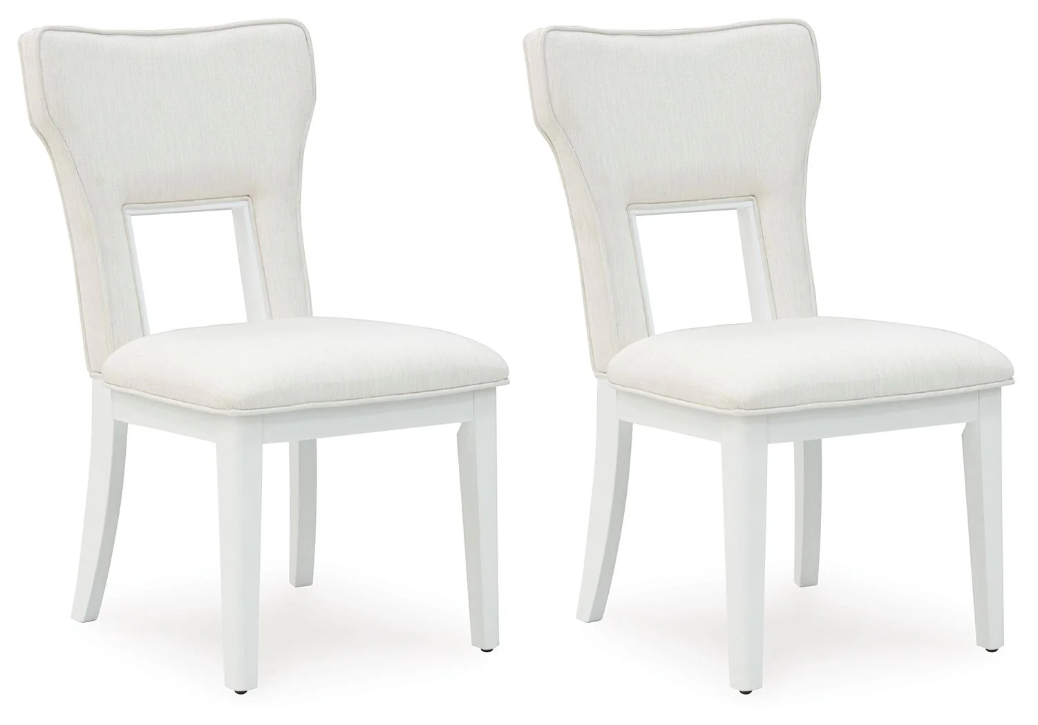 Chalanna - Dining Upholstered Side Chair (Set of 2) - White - Image 1