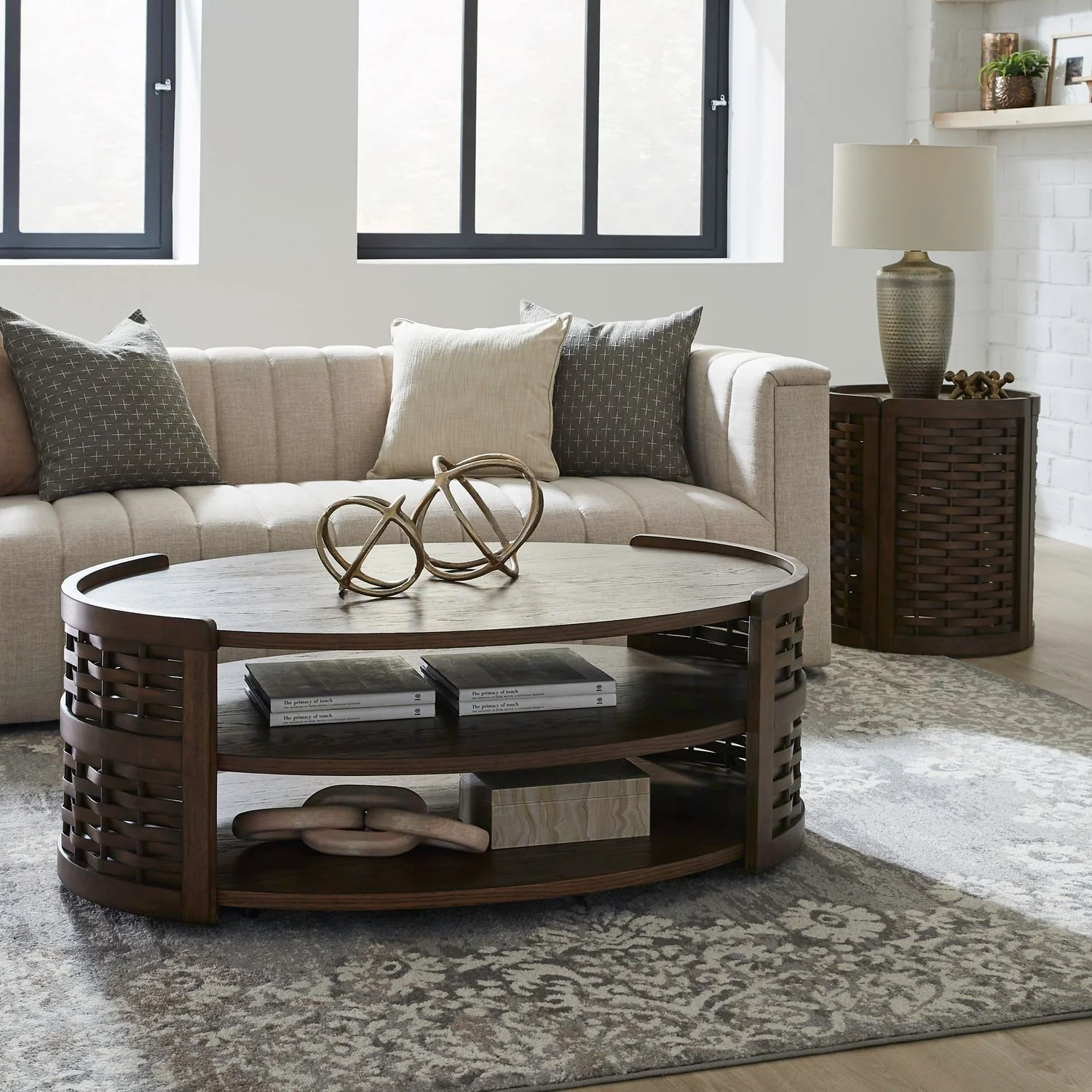 Warren Park - 3 Piece Set - Coffee Brown - Image 1