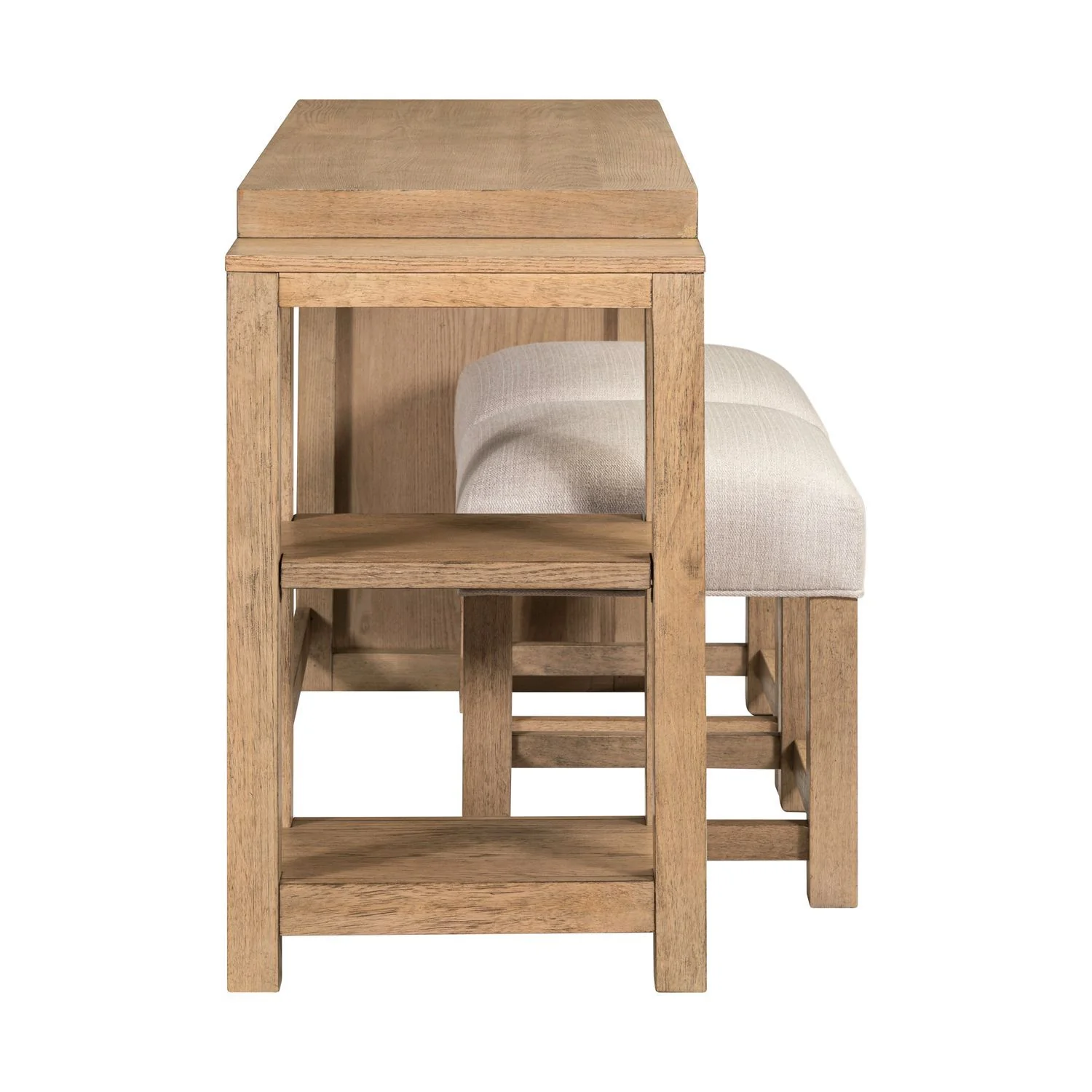 Corso - 3 Piece Console Set - Natural & Concrete - Image 3