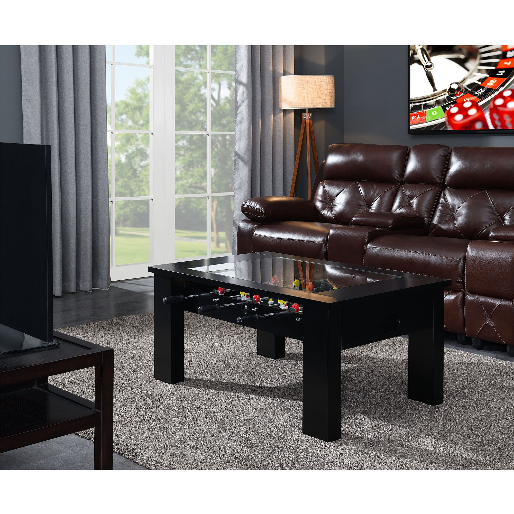 Giga - Foosball Table (Ssg-110601) - Black - Image 3