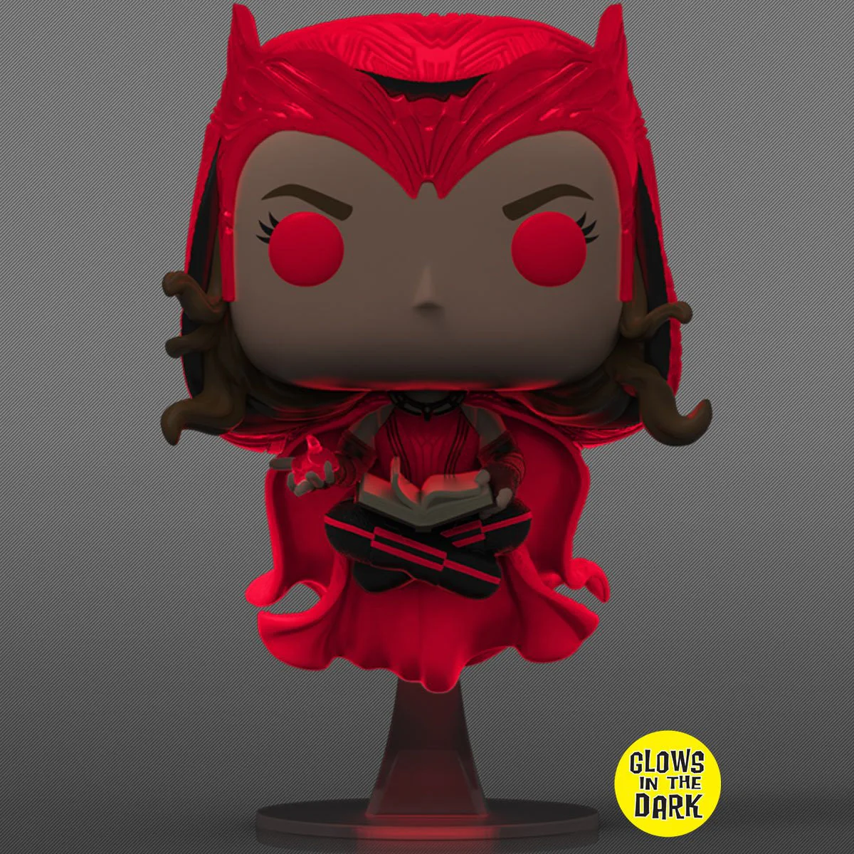 Funko Pop! Marvel: WandaVision - Scarlet Witch #823 Glow-in-the-Dark Entertainment Earth Exclusive - Image 2