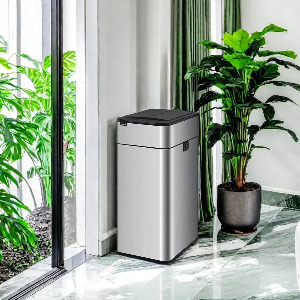 Smart Stainless Steel Automatic Sensor Trash Bin - Image 3