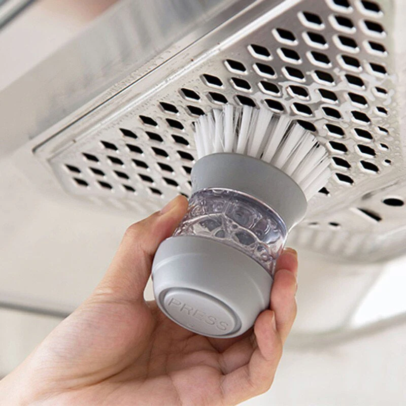 Non-stick Automatic Soap Dispensing Dish Cleaning Brush - Image 2