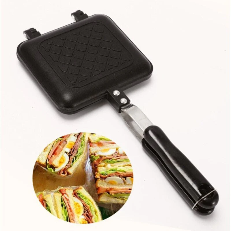Double Sided Non-Stick Sandwich Maker Pan - Image 3