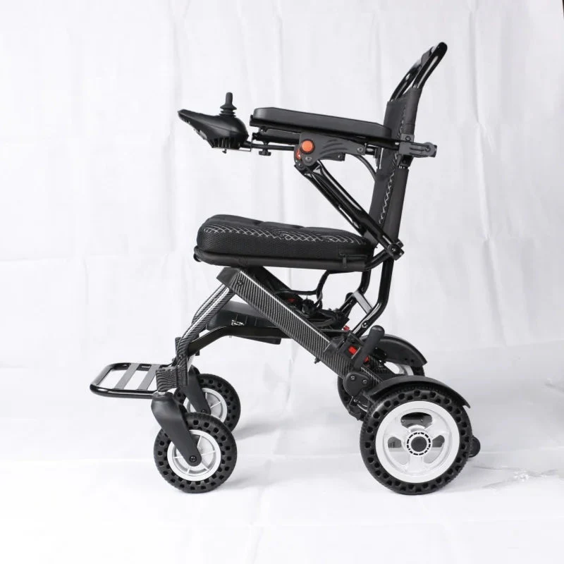 Life Mobility Lightweight Compact Electric Foldable Elderly Wheelchair - Image 3