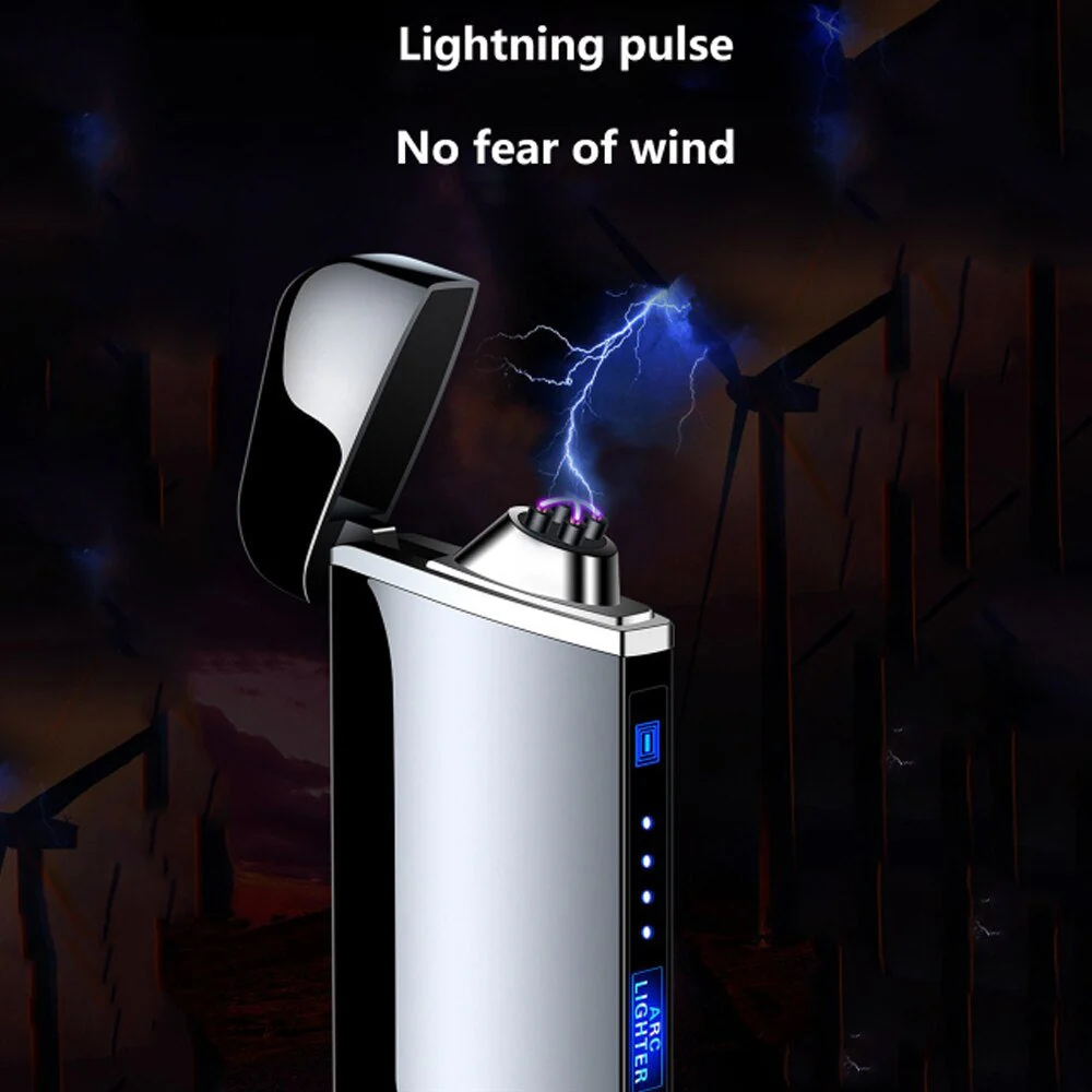 Double Arc Electronic Rechargeable Windproof Lighters - Image 2