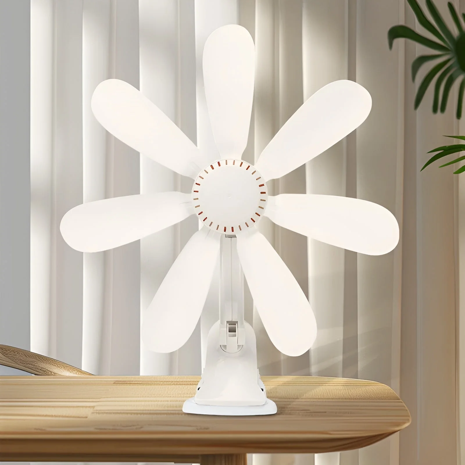 Portable Clip-On Desk & Bedside Fan - Image 2