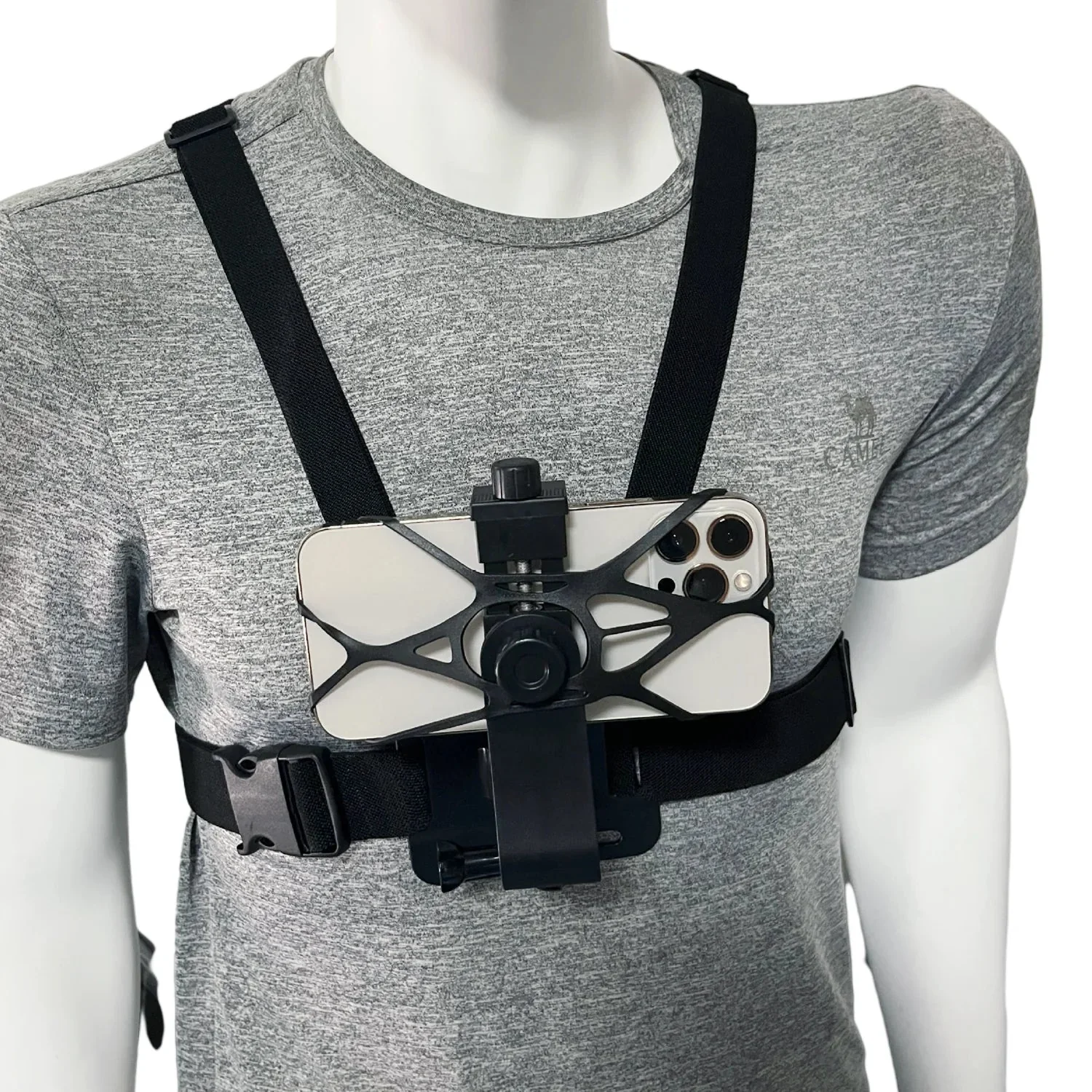 Rotating Chest Strap Hands-Free Phone Holder - Image 2
