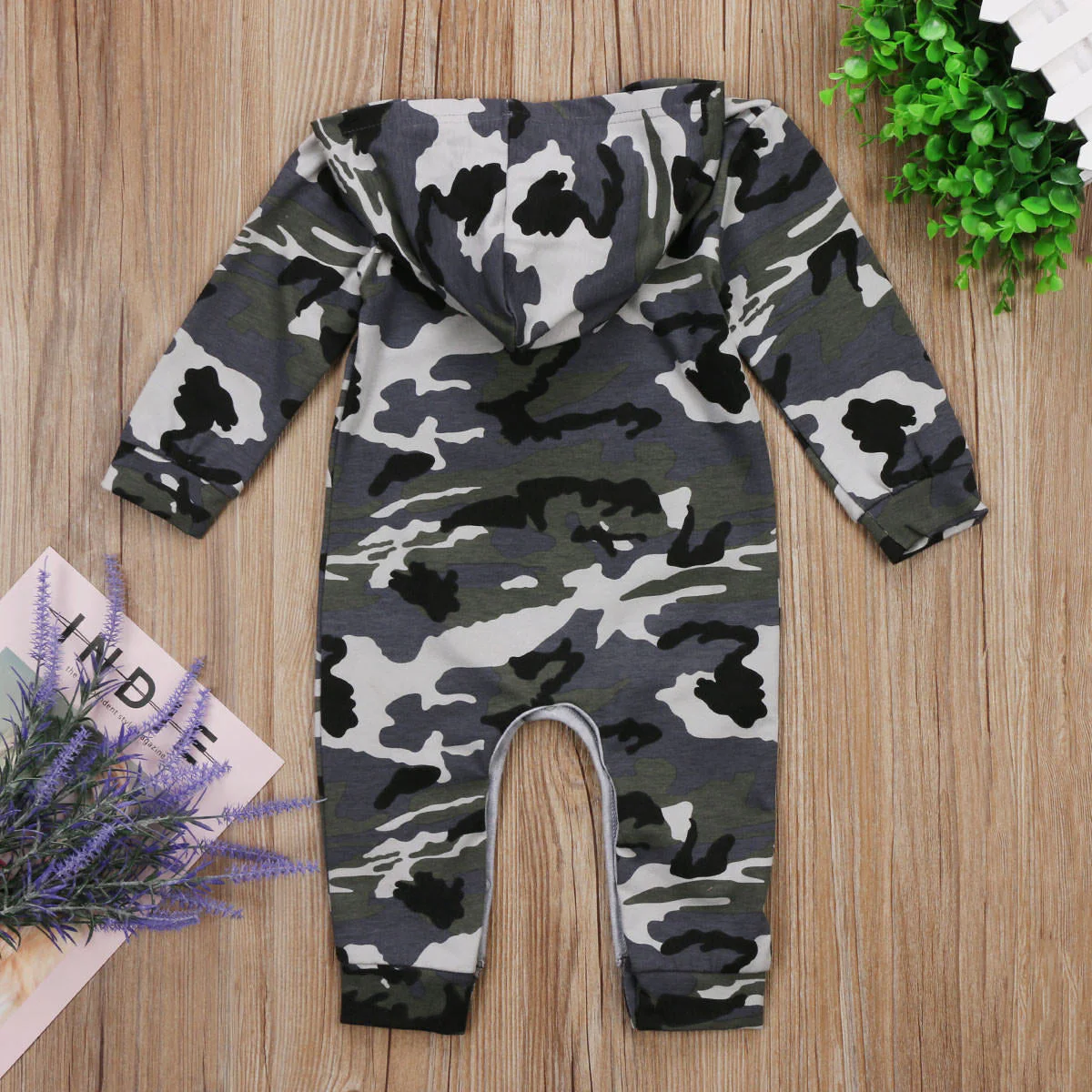 Infant Warm Clothes Long Sleeve Baby Bodysuit - Image 2