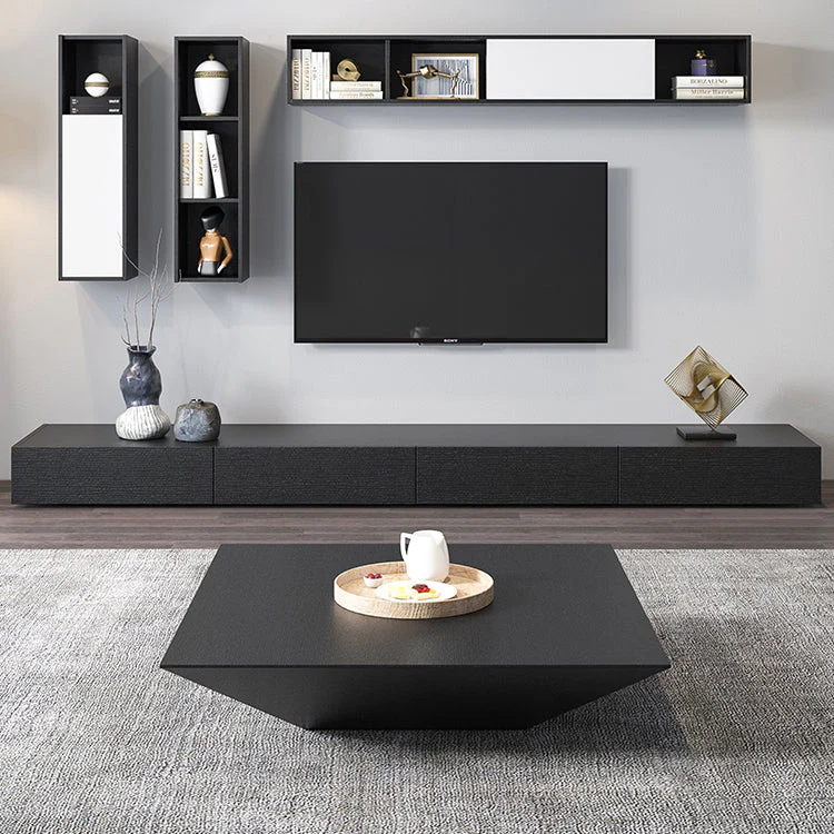 Mystery Pyramid Elegant Square Coffee Table - Image 3