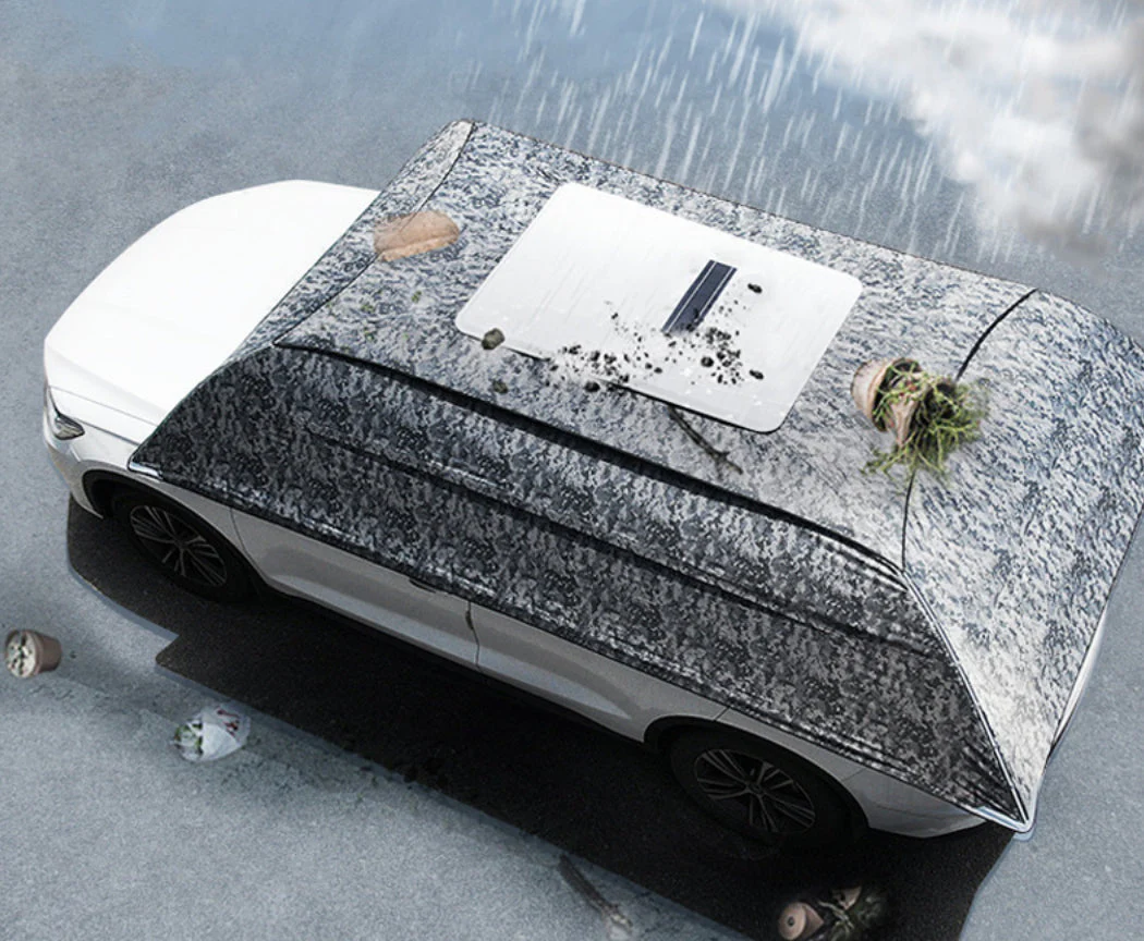 Automatic Retractable Foldable Car Cover Umbrella - Image 3