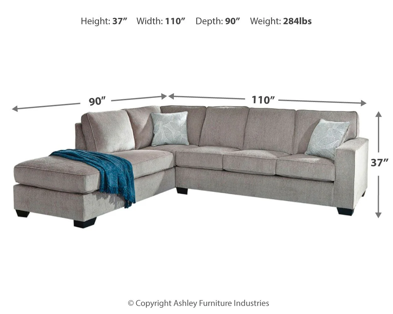 Altari - Sleeper Sectional - Image 3