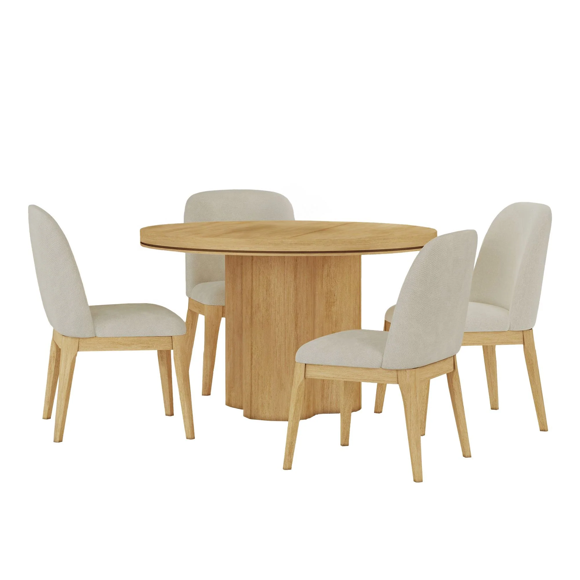 Rosalie – Standard Height Round Dining Set