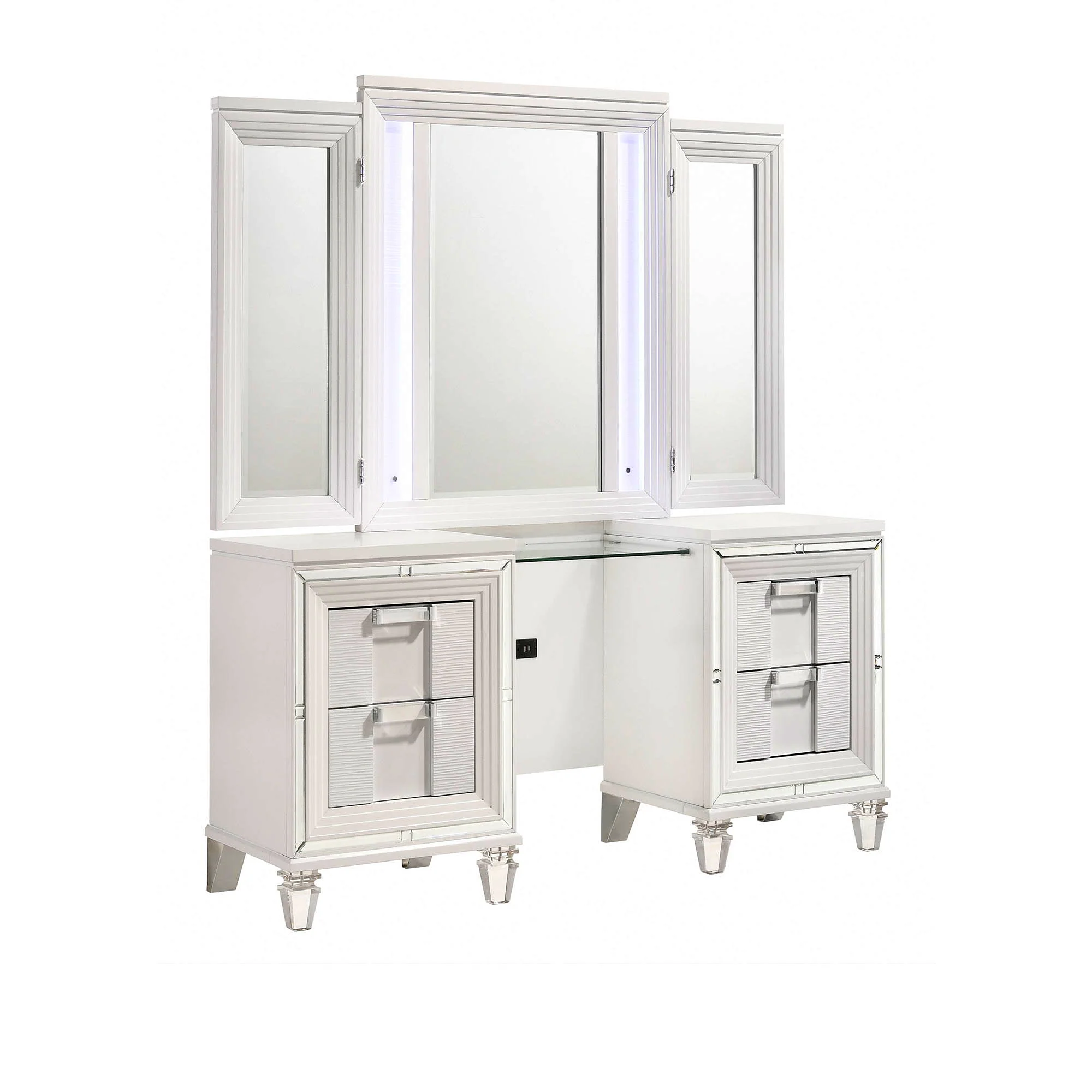 Twenty Nine - Vanity Set With Led & Usb Plug - Image 2
