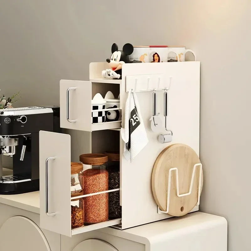 Space-Saving Kitchen Storage Organizer Cabinet - Image 1