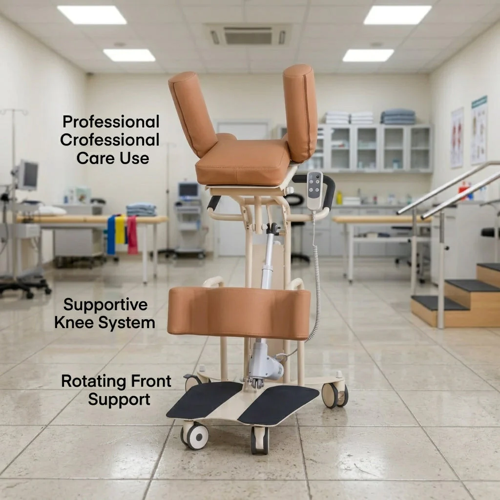 Easy Lift Patient Elderly Mobility Transfer Chair - Image 3