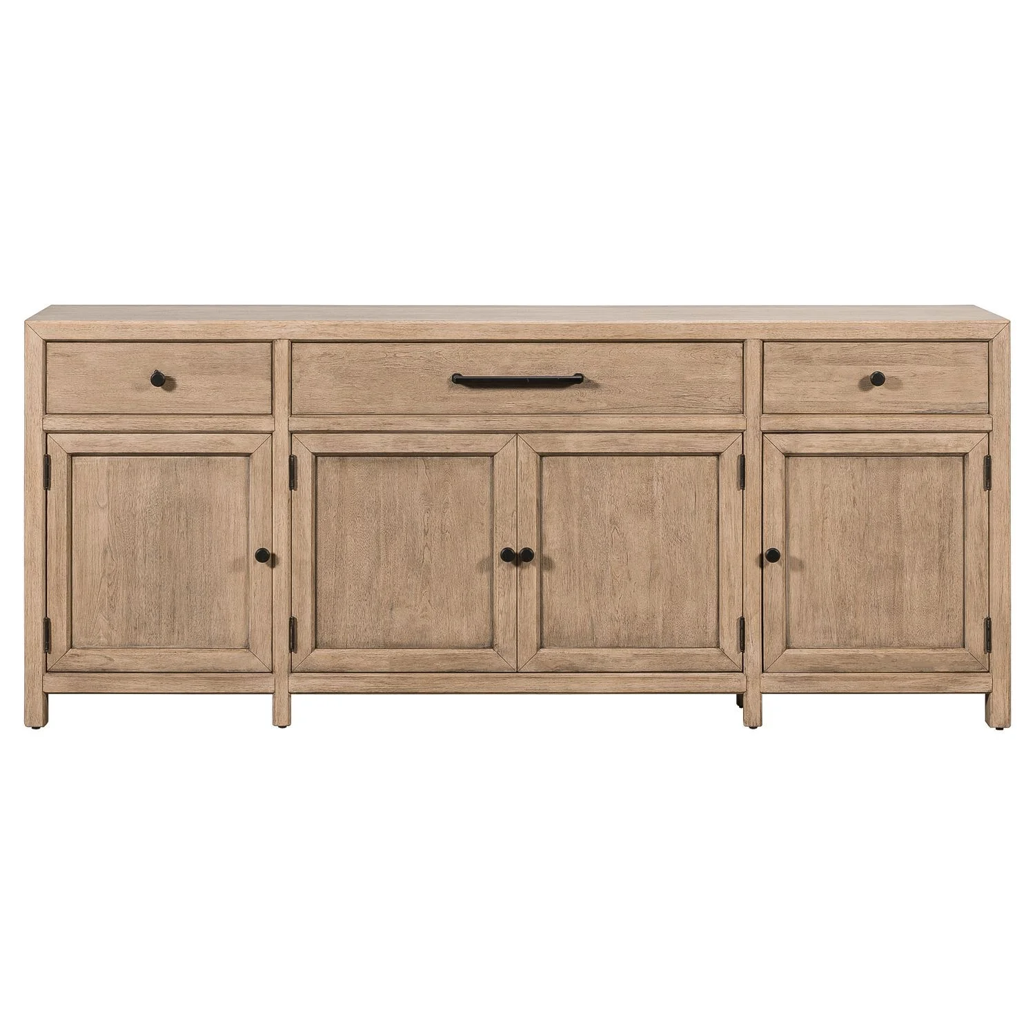 Proximity Place - 82" TV Console - Barley Buff - Image 3