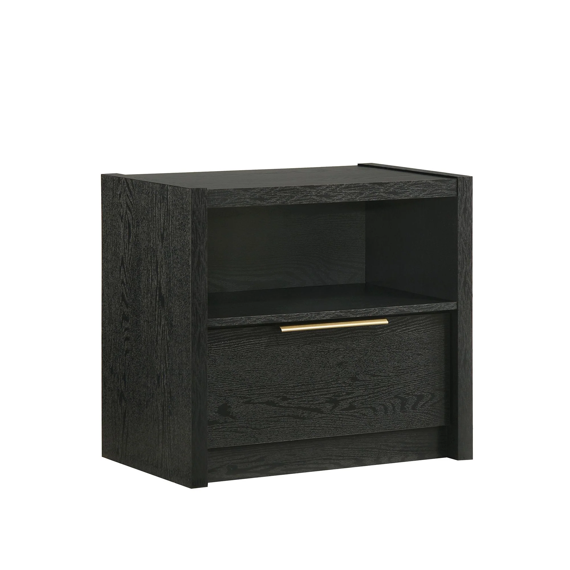 South Bend – Nightstand With USB – Black