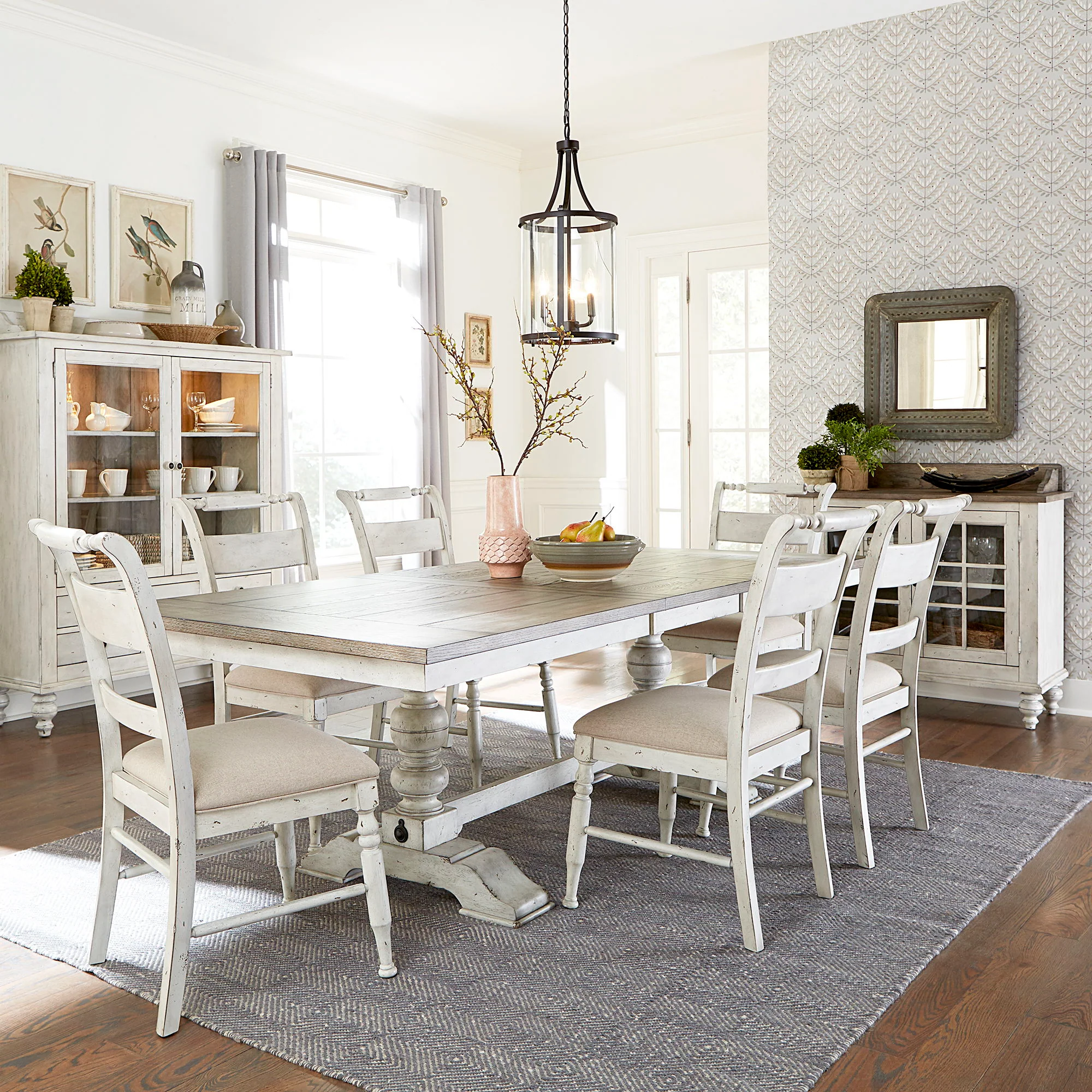 Whitney - Trestle Table Set - Image 3