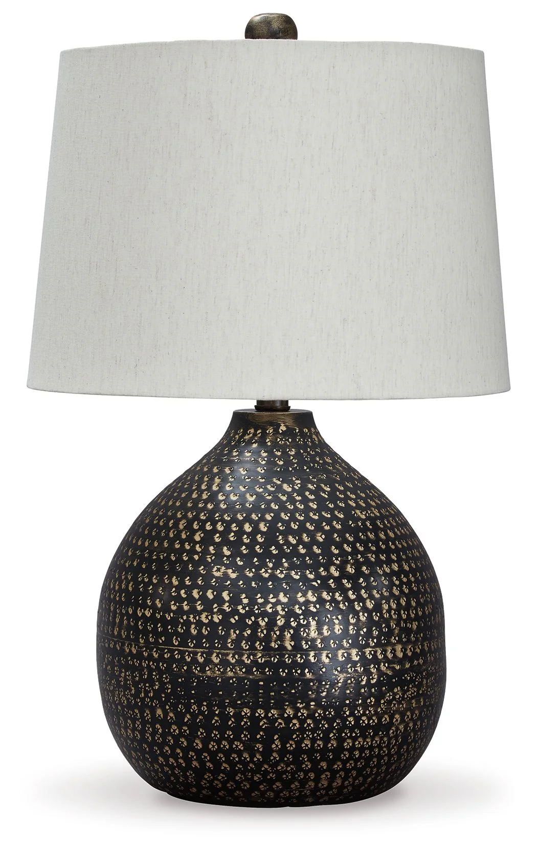 Maire - Metal Table Lamp  - Black / Gold Finish - Image 1