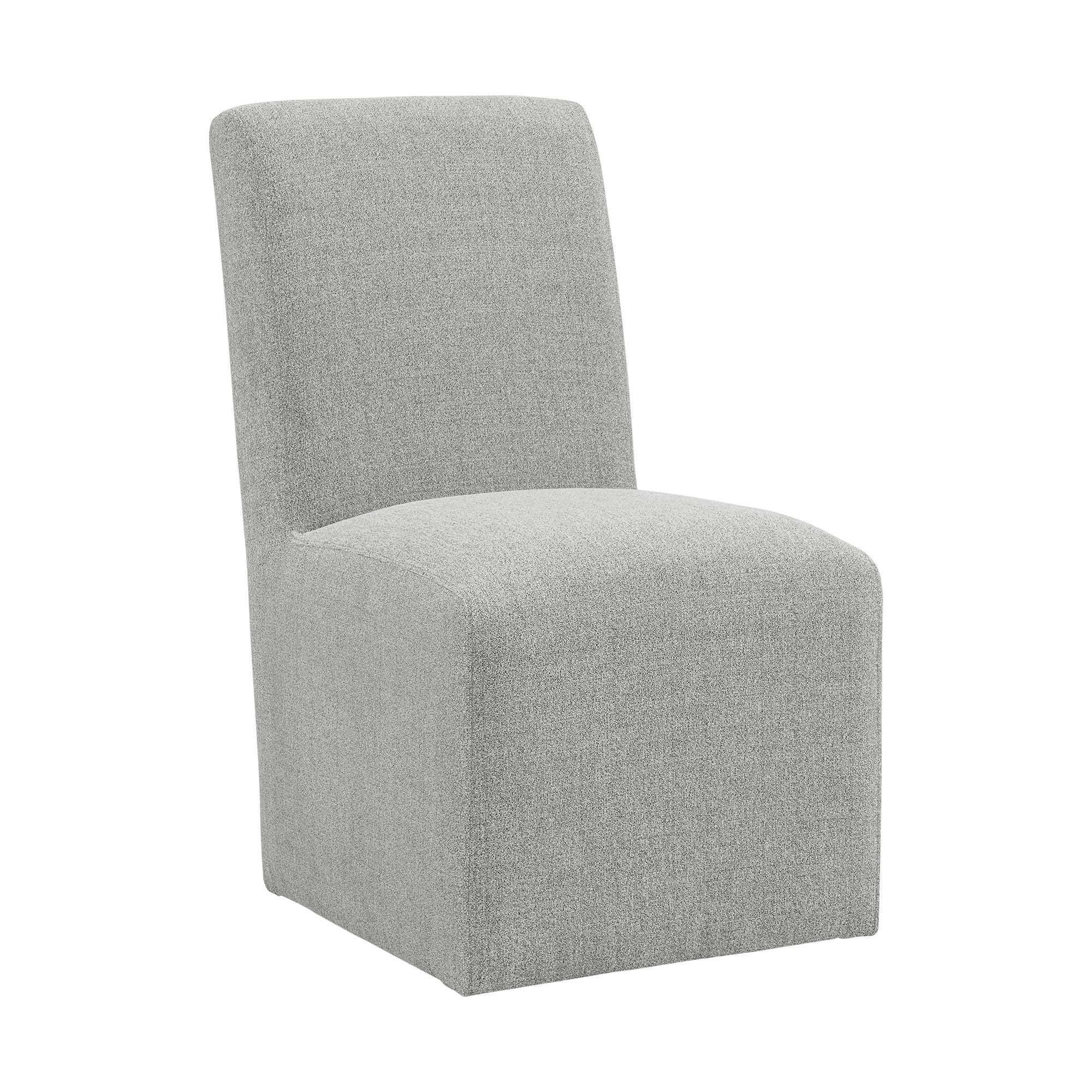 Nero - Upholstered Side Chair (Set of 2) - Gray - Image 3