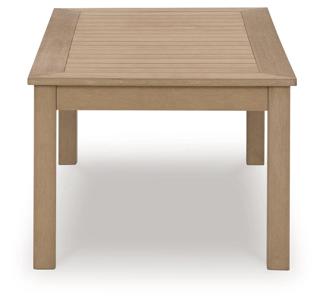 Hallow Creek - Rectangular Cocktail Table - Driftwood - Image 3