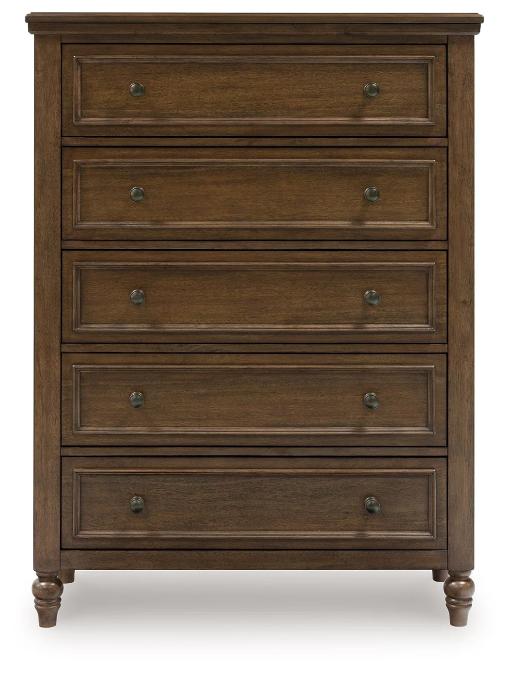 Sturlayne - Five Drawer Chest - Brown - Image 2
