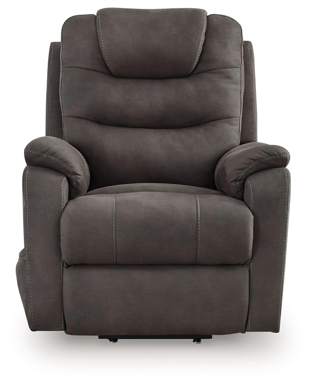 Snowfield - Power Lift Recliner - Gunmetal - Image 2