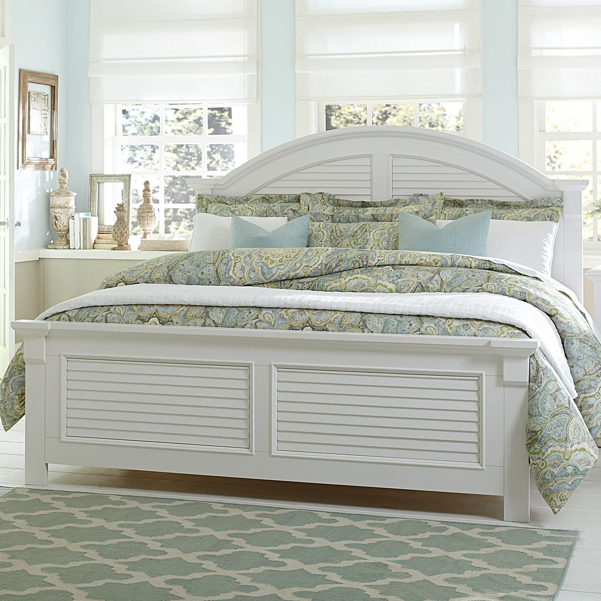 Summer House I - Panel Bed - Image 1