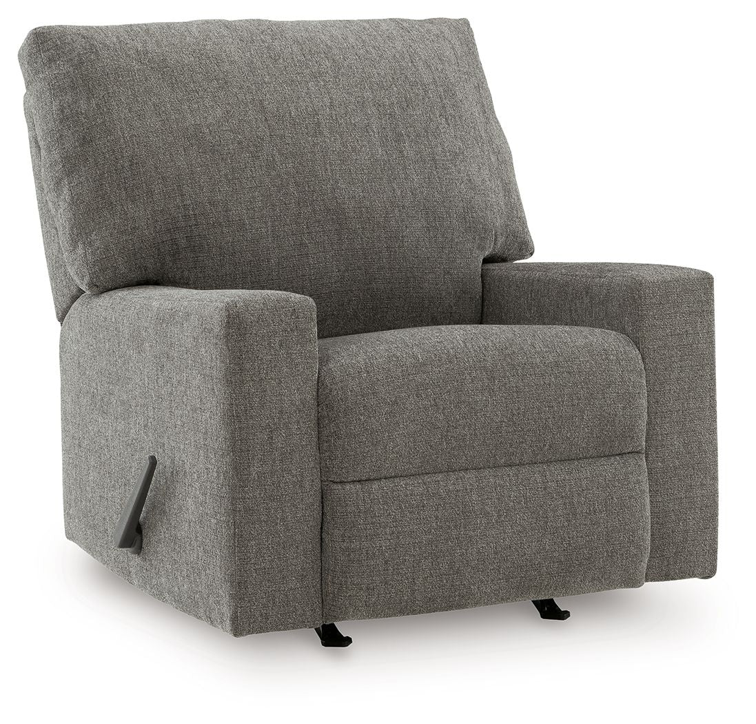 Clarington - Rocker Recliner - Greystone - Image 1