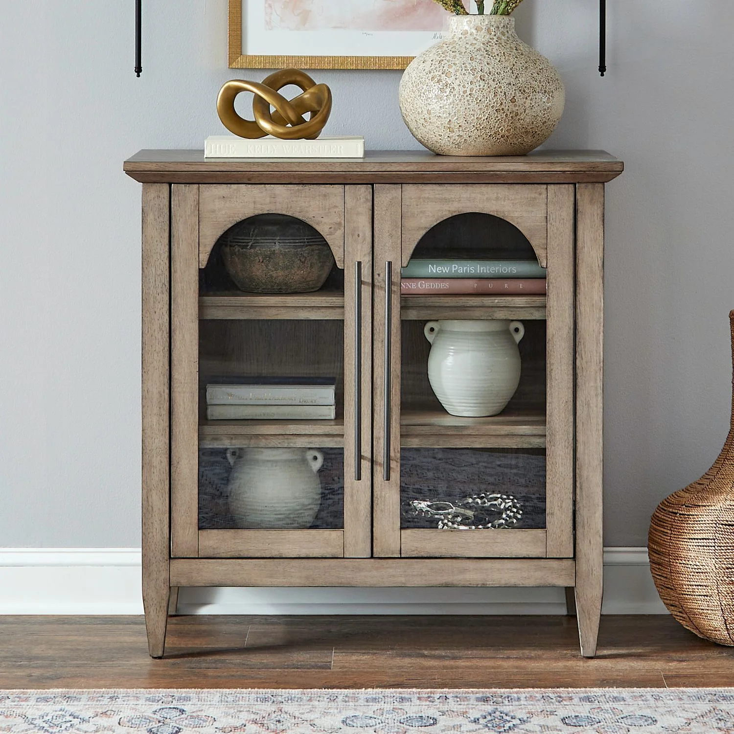 Pavilion – 2 Door Accent Cabinet – Natural