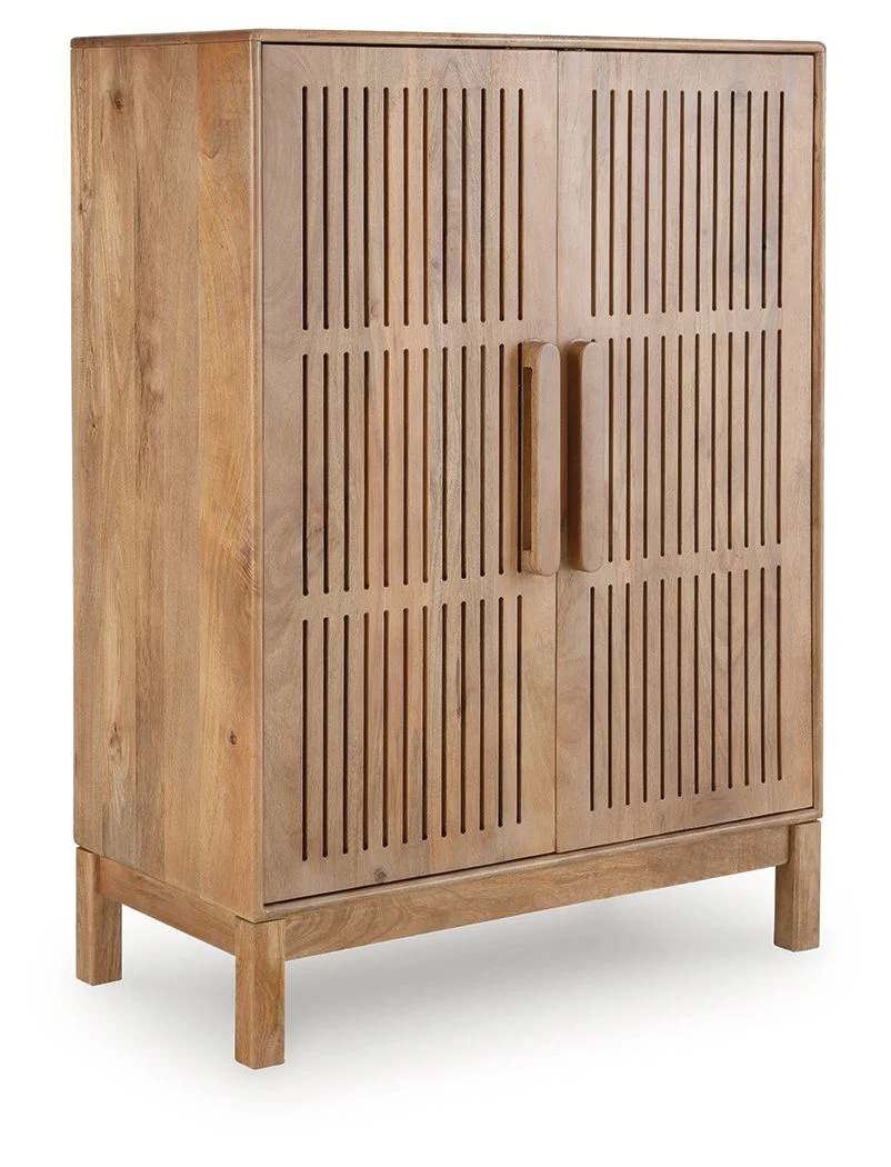 Pellamour – Bar Cabinet – Natural Brown