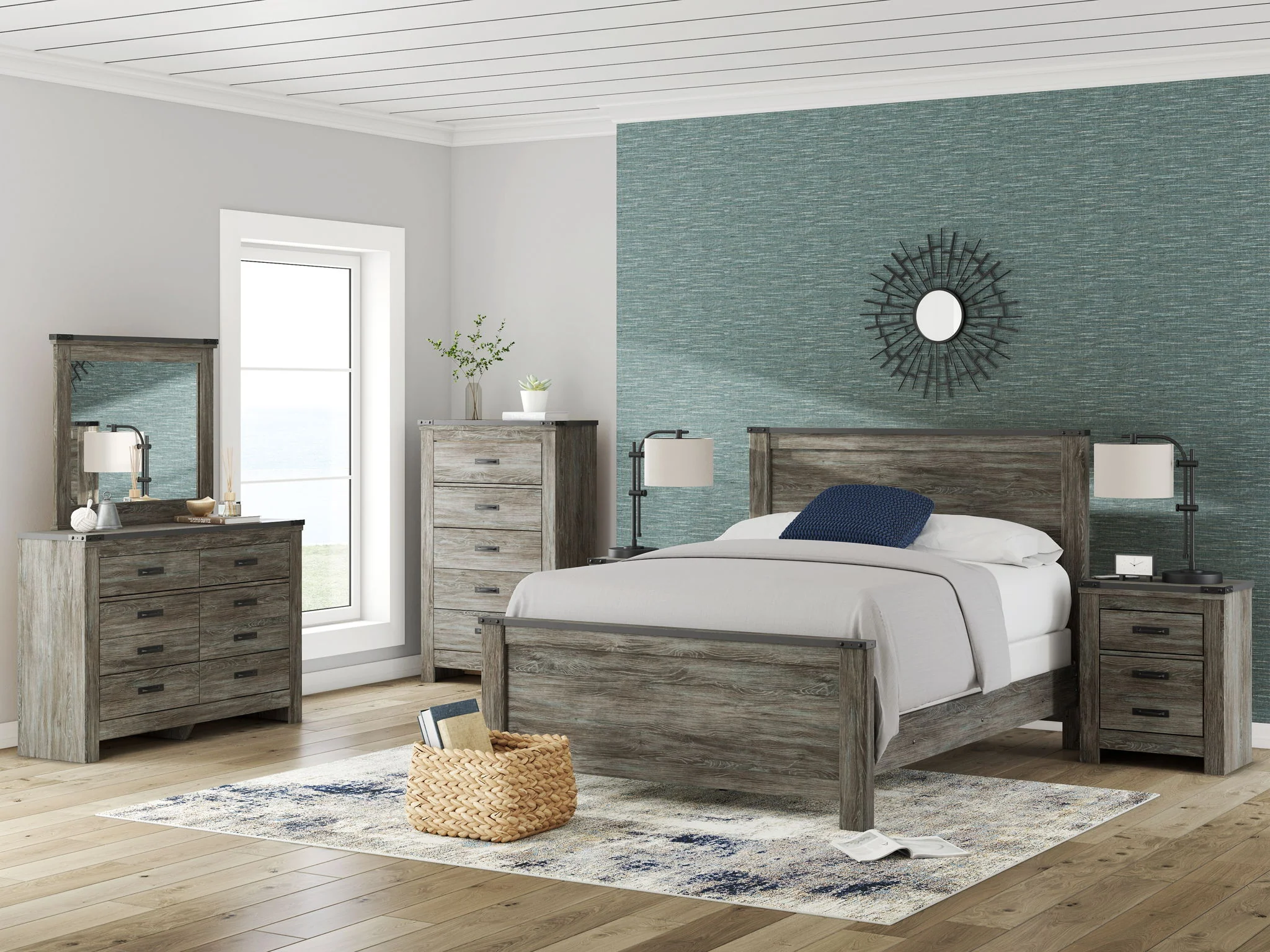 Frandern – Panel Bedroom Set