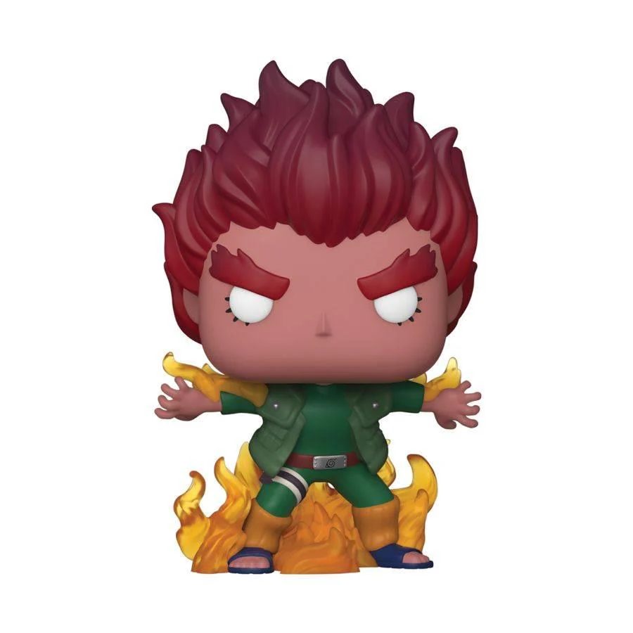 Funko Pop! Animation: Naruto Shippuden - Might Guy Eight Inner Gates #824 Glow-in-the-Dark Chalice Collectibles Exclusive - Image 1