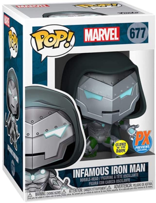 Funko POP HCF 2020 Pop Infamous Iron Man PX Exclusive Vinyl Figure - Image 2